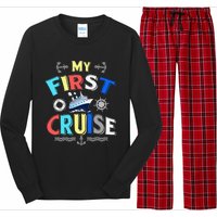 My First Cruise Rookie Travelers Long Sleeve Pajama Set