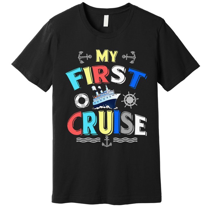 My First Cruise Rookie Travelers Premium T-Shirt