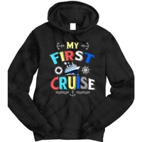 My First Cruise Rookie Travelers Tie Dye Hoodie