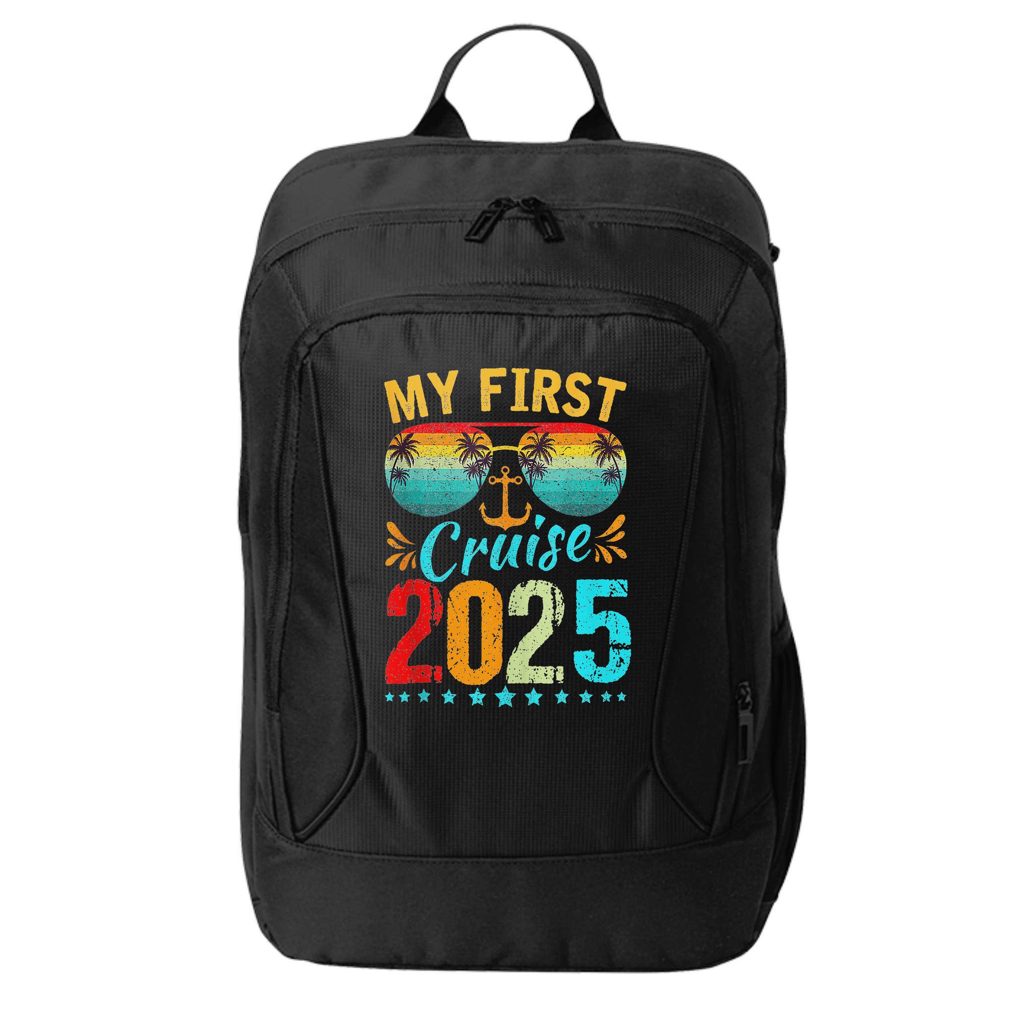 My First Cruise 2025 Family Vacation Cruise Ship Travel City Backpack
