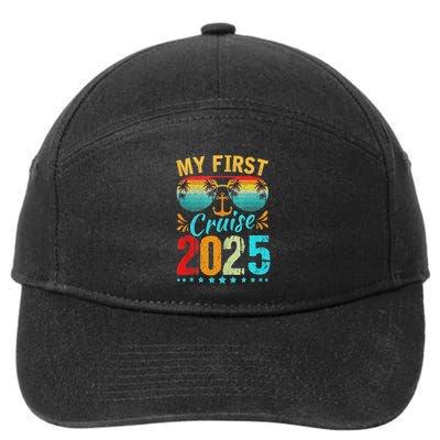 My First Cruise 2025 Family Vacation Cruise Ship Travel 7-Panel Snapback Hat