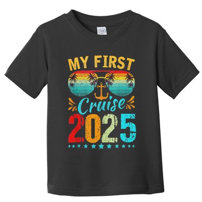 My First Cruise 2025 Family Vacation Cruise Ship Travel Toddler T-Shirt