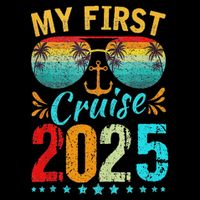 My First Cruise 2025 Family Vacation Cruise Ship Travel Toddler T-Shirt