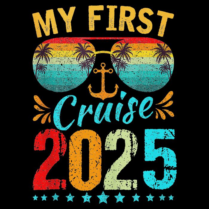 My First Cruise 2025 Family Vacation Cruise Ship Travel Toddler T-Shirt