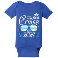 My First Cruise 2024 Family Vacation Cruise Ship Travel  Baby Bodysuit