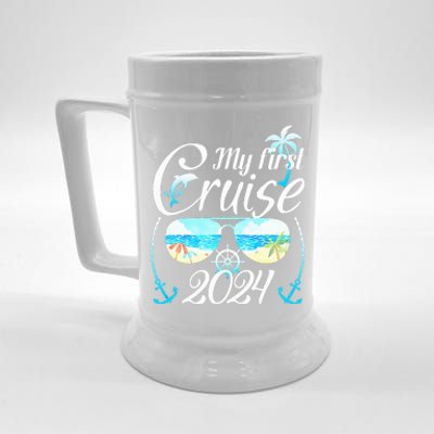 My First Cruise 2024 Family Vacation Cruise Ship Travel  Beer Stein