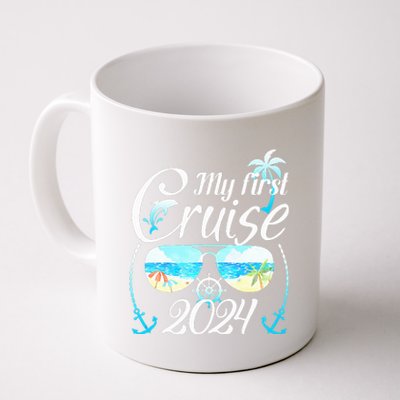 My First Cruise 2024 Family Vacation Cruise Ship Travel  Coffee Mug