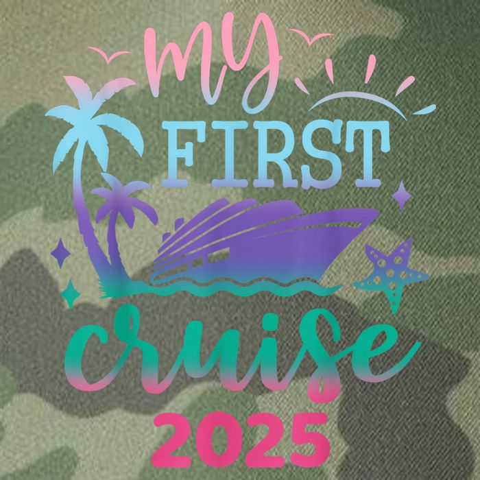 My First Cruise 2025 Family Vacation Trip Ship Matching Legacy Tie Dye Trucker Hat