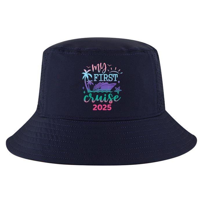 My First Cruise 2025 Family Vacation Trip Ship Matching Cool Comfort Performance Bucket Hat