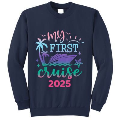 My First Cruise 2025 Family Vacation Trip Ship Matching Sweatshirt