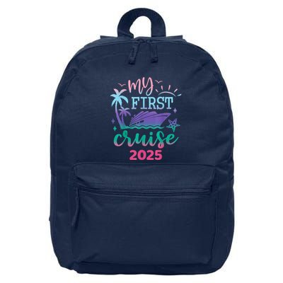 My First Cruise 2025 Family Vacation Trip Ship Matching 16 in Basic Backpack