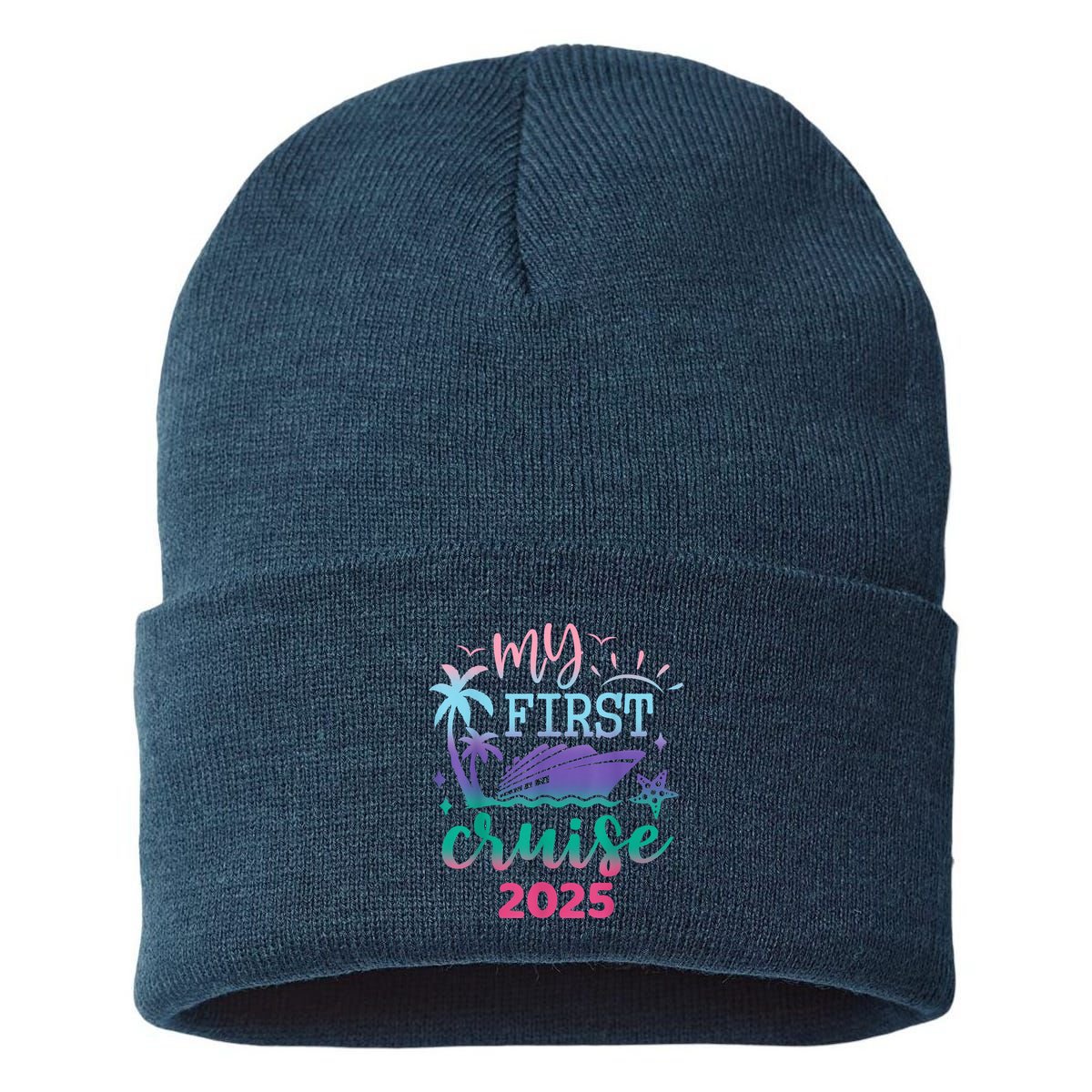 My First Cruise 2025 Family Vacation Trip Ship Matching Sustainable Knit Beanie