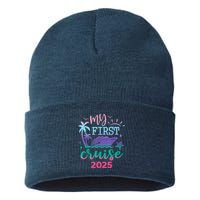 My First Cruise 2025 Family Vacation Trip Ship Matching Sustainable Knit Beanie