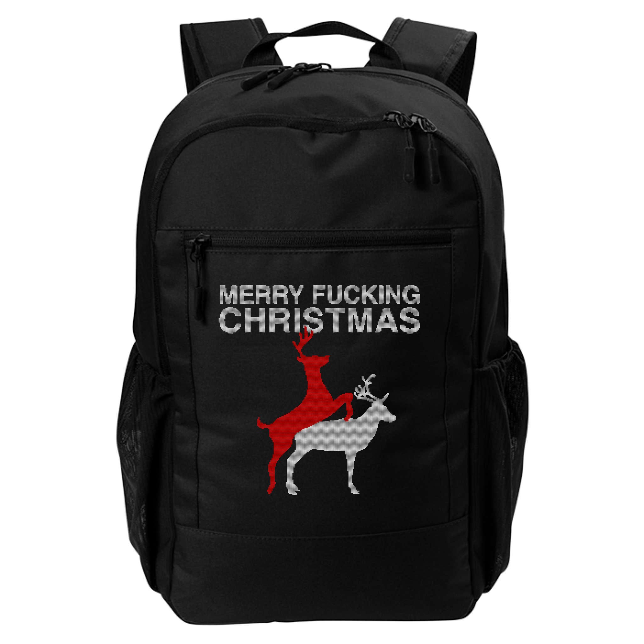 Merry Fucking Christmas! Obscene Ficking Reindeer Gift Fun Gift Backpack