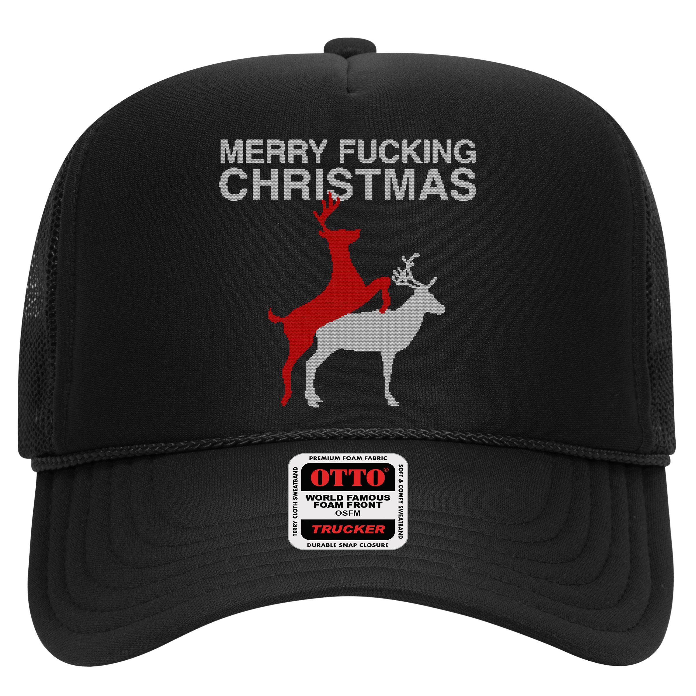 Merry Fucking Christmas! Obscene Ficking Reindeer Gift Fun Gift Hat
