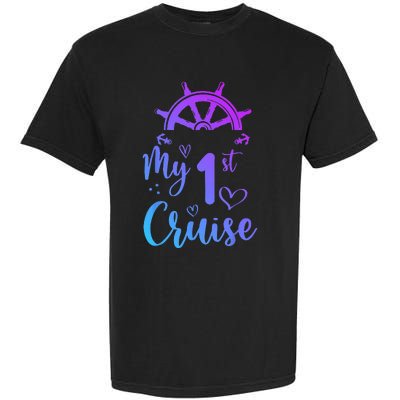 My First Cruise  Funny Cruise Garment-Dyed Heavyweight T-Shirt