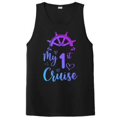 My First Cruise  Funny Cruise PosiCharge Competitor Tank