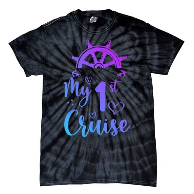 My First Cruise  Funny Cruise Tie-Dye T-Shirt