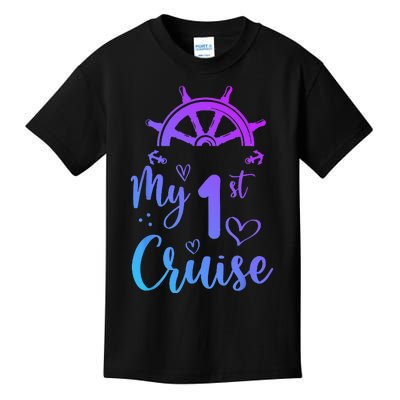 My First Cruise  Funny Cruise Kids T-Shirt