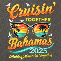Matching Family Cruisin Together Bahamas 2025 Trip Vacation Cotton Canvas Backpack