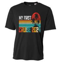 My First Cruise 2024 Family Vacation Cruise Cooling Performance Crew T-Shirt