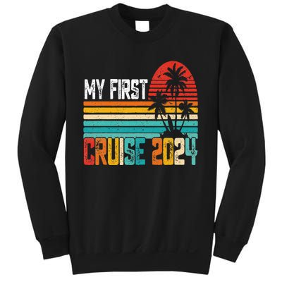 My First Cruise 2024 Family Vacation Cruise Sweatshirt