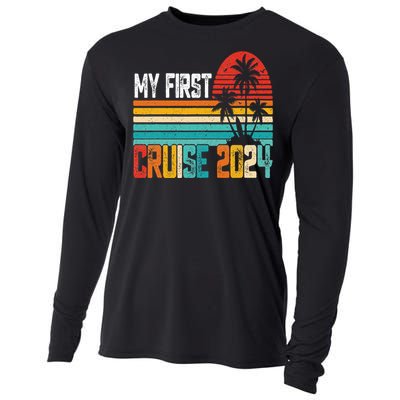 My First Cruise 2024 Family Vacation Cruise Cooling Performance Long Sleeve Crew