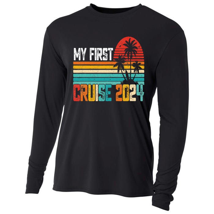 My First Cruise 2024 Family Vacation Cruise Cooling Performance Long Sleeve Crew