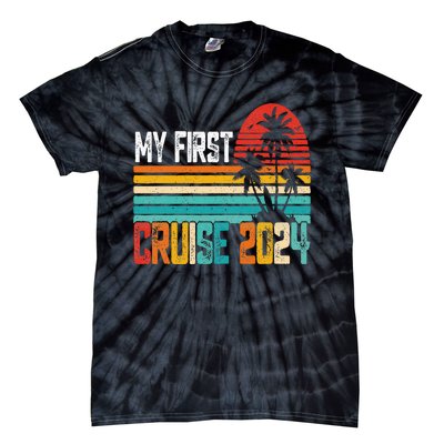 My First Cruise 2024 Family Vacation Cruise Tie-Dye T-Shirt