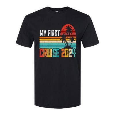 My First Cruise 2024 Family Vacation Cruise Softstyle CVC T-Shirt