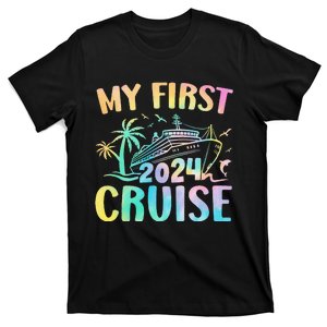 My First Cruise 2024 Vacation Matching Family Cruise Ship T-Shirt