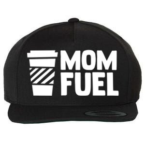 Mom Fuel Caffeine Coffee Mom Gift Wool Snapback Cap