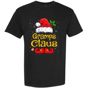 Matching Family Christmas Santa Hat Xmas Funny Gramps Claus Garment-Dyed Heavyweight T-Shirt