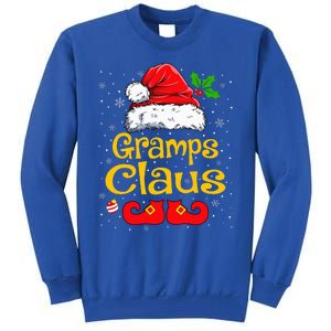 Matching Family Christmas Santa Hat Xmas Funny Gramps Claus Tall Sweatshirt