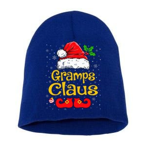 Matching Family Christmas Santa Hat Xmas Funny Gramps Claus Short Acrylic Beanie