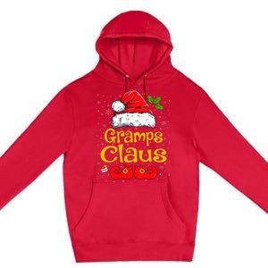 Matching Family Christmas Santa Hat Xmas Funny Gramps Claus Premium Pullover Hoodie