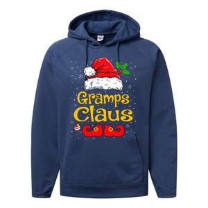 Matching Family Christmas Santa Hat Xmas Funny Gramps Claus Performance Fleece Hoodie