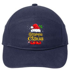 Matching Family Christmas Santa Hat Xmas Funny Gramps Claus 7-Panel Snapback Hat