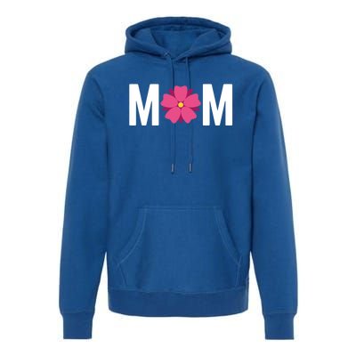 Mom Flower Cute Floral 'S International 'S Day Funny Gift Premium Hoodie