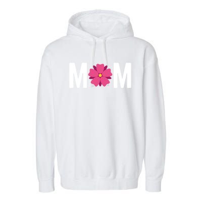 Mom Flower Cute Floral 'S International 'S Day Funny Gift Garment-Dyed Fleece Hoodie