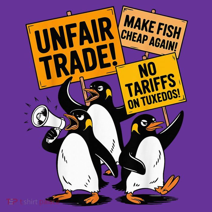 Make Fish Cheap Again! Resist Penguin Button