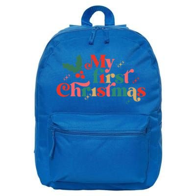 My First Christmas 1st Christmas Newborn Gift 16 in Basic Backpack