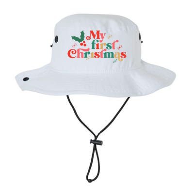 My First Christmas 1st Christmas Newborn Gift Legacy Cool Fit Booney Bucket Hat