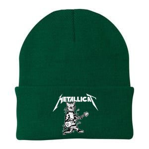 Metallicat Funny Cat Knit Cap Winter Beanie