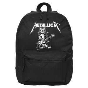 Metallicat Funny Cat 16 in Basic Backpack