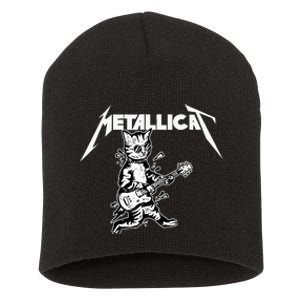 Metallicat Funny Cat Short Acrylic Beanie