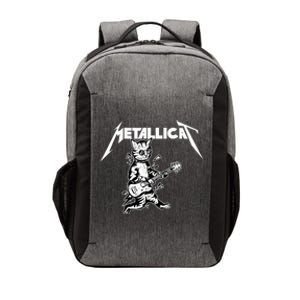 Metallicat Funny Cat Vector Backpack