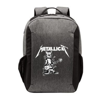 Metallicat Funny Cat Vector Backpack