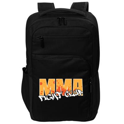 Mma Fight Club Mixed Martial Arts Funny Gift Impact Tech Backpack