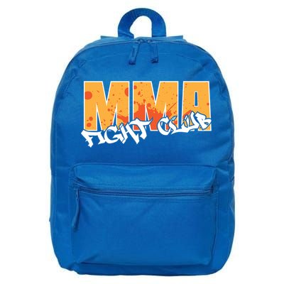 Mma Fight Club Mixed Martial Arts Funny Gift 16 in Basic Backpack